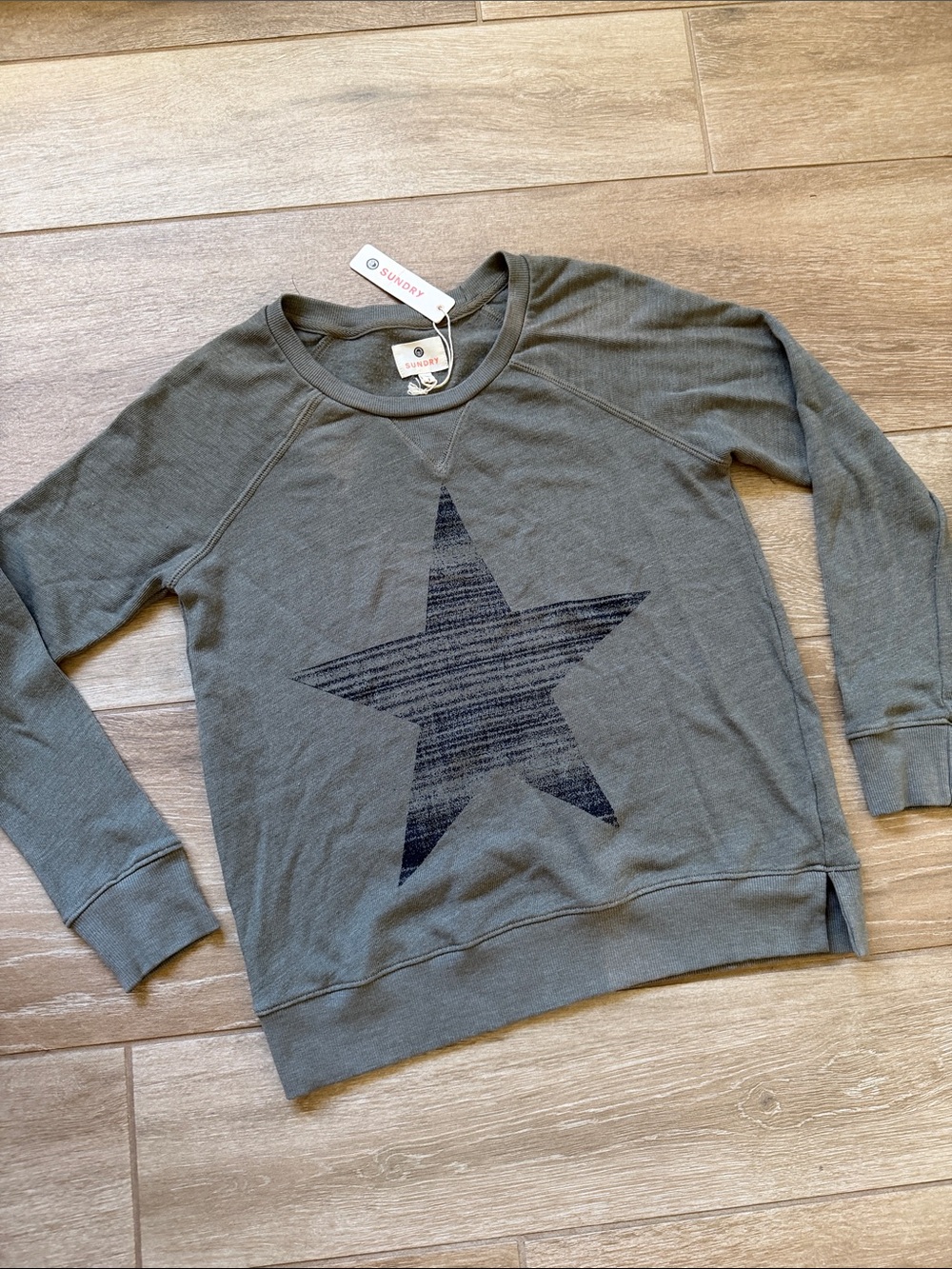 Sundry Ragland Star Lightweight Sweatshirt Size 1 (XS/S)